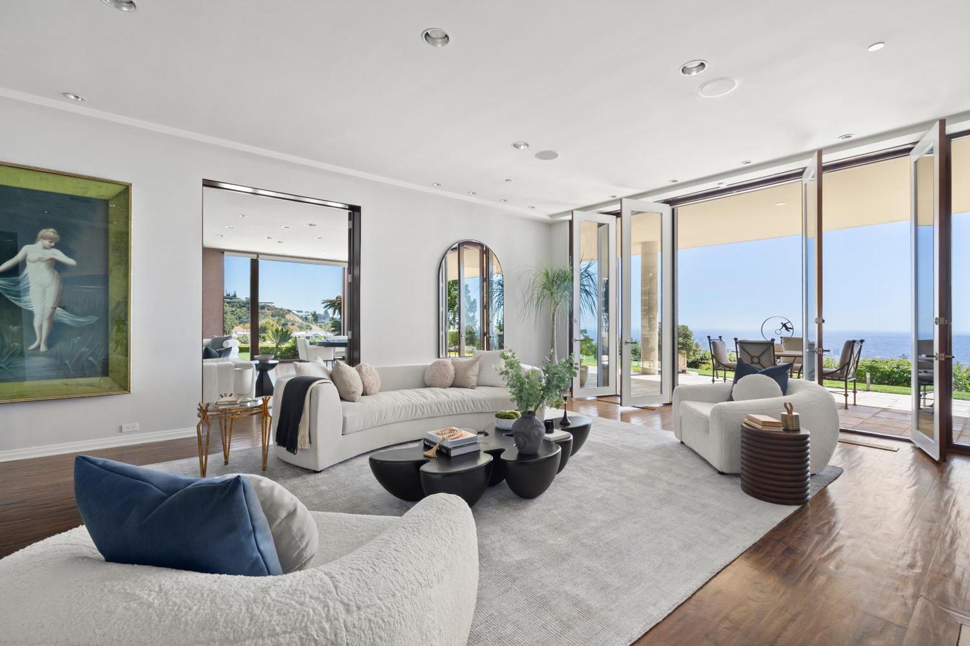 Trousdale Grand Villa Los Angeles Exteriör bild