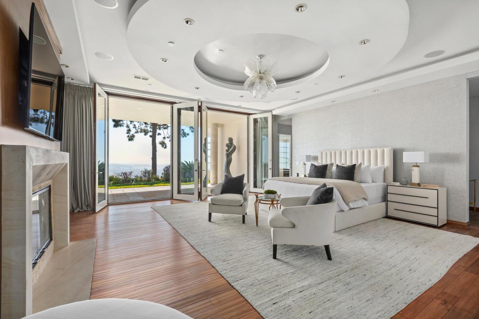 Trousdale Grand Villa Los Angeles Exteriör bild