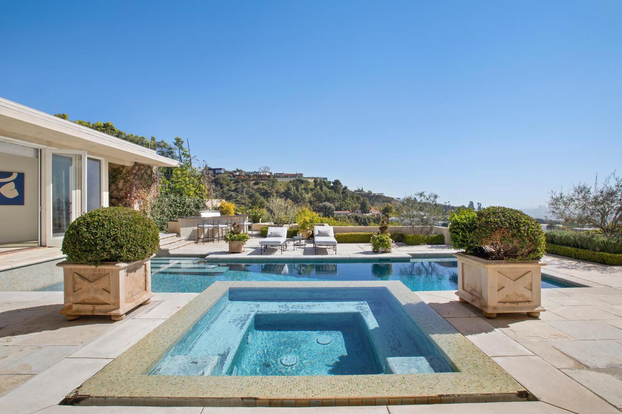 Trousdale Grand Villa Los Angeles Exteriör bild