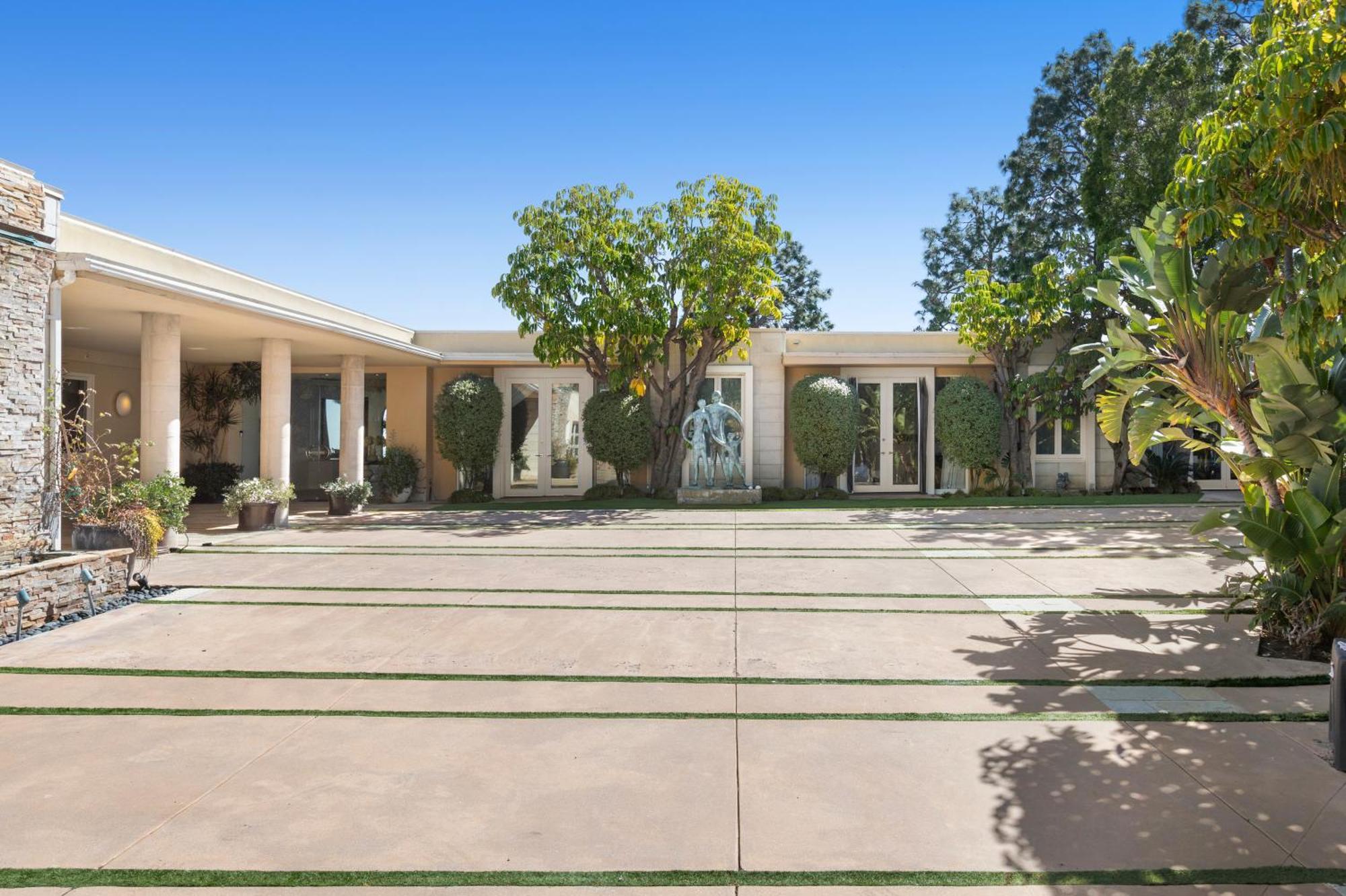 Trousdale Grand Villa Los Angeles Exteriör bild
