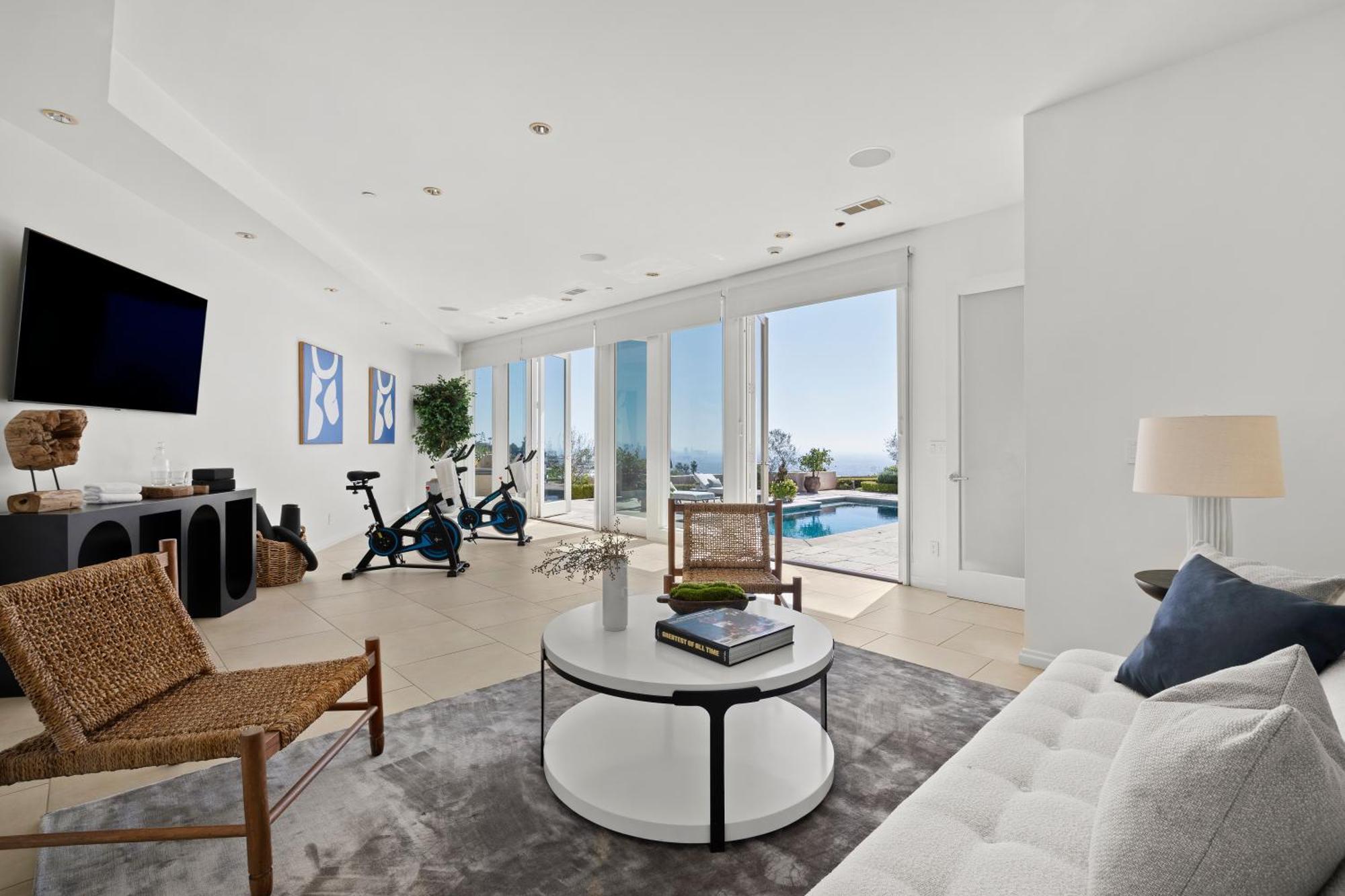Trousdale Grand Villa Los Angeles Exteriör bild