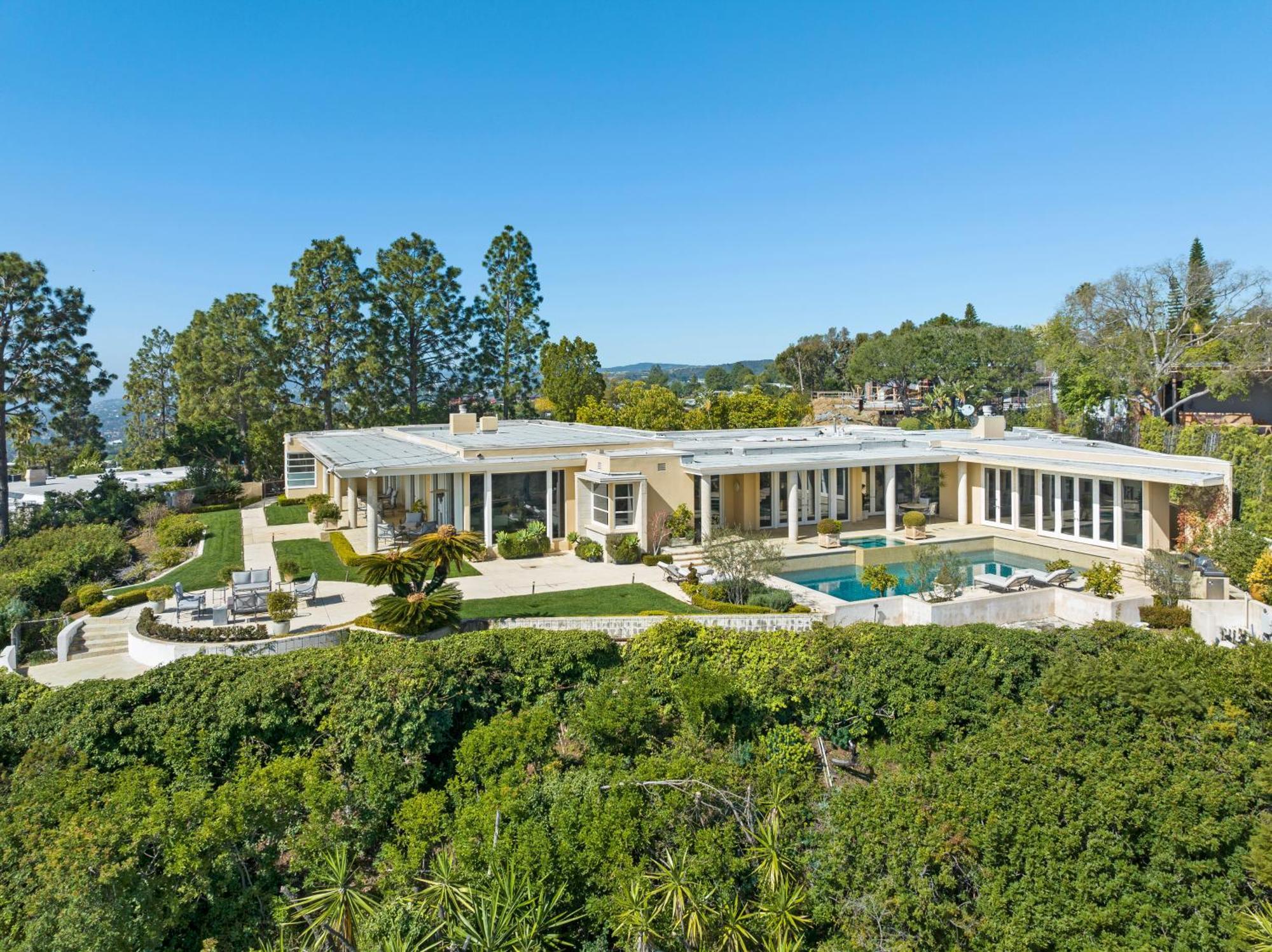Trousdale Grand Villa Los Angeles Exteriör bild